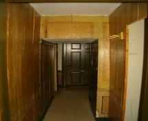 Quaker House, Dartmouth, interior painted hallway, 2004; Heritage Division, NS Dept. Tourism, Culture and Heritage