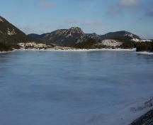 View of Beaver Pond, Harbour Breton, NL. Date unknown.; Doug Wells 2009