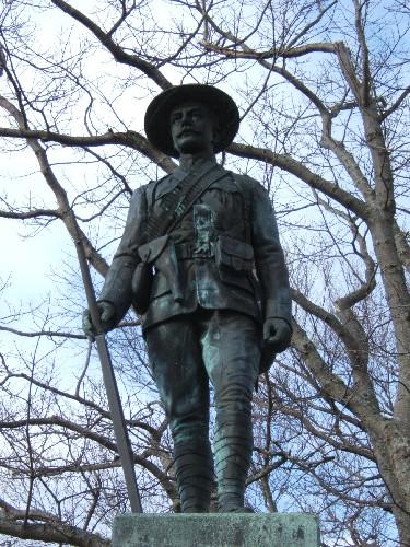 Parc commémoratif Riverview - Un soldat