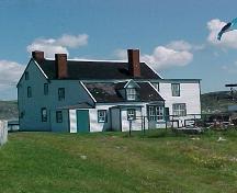 Rear photo view of Bleak House, Fogo, Fogo Island circa 2005; Town of Fogo 2008