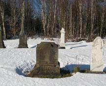 Showing variety of stone types and sizes; PEI Genealogical Society, 2008