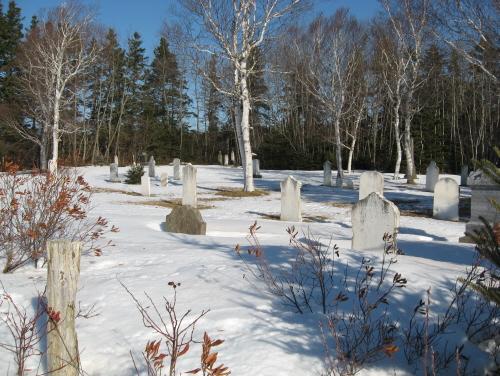 Overview of cemetery