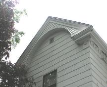 Mary Vernon House, Truro, NS, south gable detail, 2004.; Heritage Division, N.S. Dept. of Tourism, Culture and Heritage, 2004