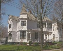 Mary Vernon House, Truro, NS, east elevation, 1995.; Town of Truro, 1995