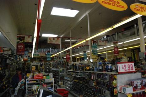 Interior showing mezzanine