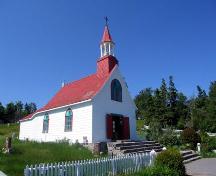 Chapelle de Tadoussac; Ministère de la Culture, des Communications et de la Condition féminine, Jean-François Rodrigue, 2005