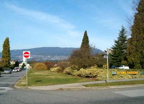 Oblique view