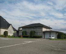 Angled view of the rectory taken from Principale Street; Madawaska Planning Commission