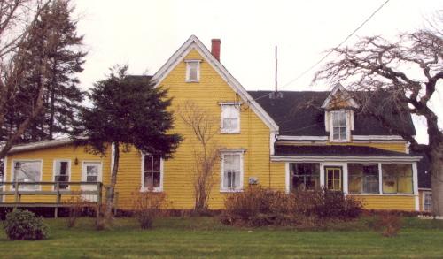 Showing east elevation