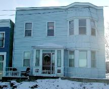 This photograph is a contextual view of the building on Bentley Street, 2006; City of Saint John