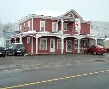 Photo taken on an angle from Principale Street; Madawaska Planning Commission