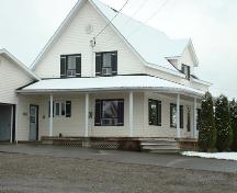 Close-up photo of the family home on the Oscar Daigle and Sons Farm; Madawaska Planning Commission