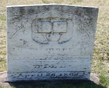 Stone with finger on book (Bible) motif; Donna Collings, 2008