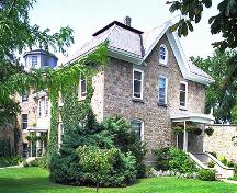 General view of the gaoler's residence located at the Huron County Gaol, 1982.; Parks Canada Agency/ Agence Parcs Canada, 1982.