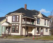 John McDonald House, front facade and southern elevations, 2004.; City of Miramichi