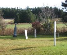 Overview of cemetery; PEI Genealogical Society, 2007