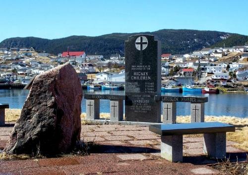 Harbour Breton Landslide Monument, Harbour Breton,