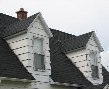 View of the dormers; City of Dieppe
