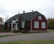 Current view of the school after the restoration of the exterior; Memramcook Valley Historical Society