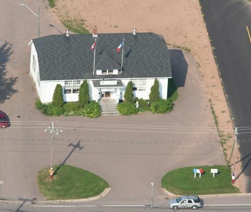 Aerial photo of the Former Saint-Joseph School