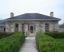 Featured is the front entrance with sidelights and transom.; Kayla Jonas, 2007.
