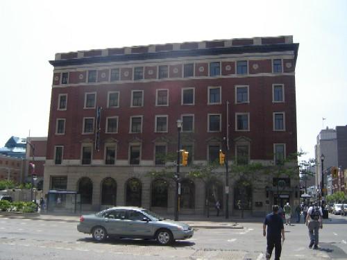 East Elevation of the J. Allyn Taylor Building