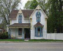 Of note is the scored wooden siding.; Chelsey Tyers, 2008.