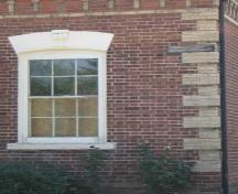 Featured is the six over six window with segmental window head with console keystone.; Beatrice Tam, 2008.