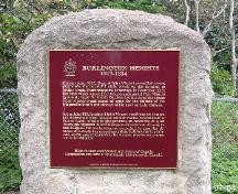 Vue du monument.; Parks Canada/Parcs Canada 2005