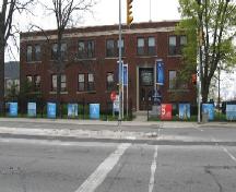 Of note is the strong sense of proportion and symmetry evident in the building.; Chelsey Tyers, 2008.