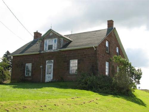 Showing front and side elevations