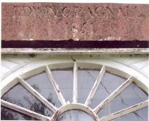 Showing 1851 date stone above door; Province of PEI, Carter Jeffery, 2007