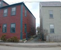 150 St. George Street, Annapolis Royal, south west elevation, 2005; Heritage Division, NS Dept. of Tourism, Culture and Heritage, 2005