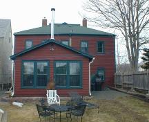 150 St. George Street, Annapolis Royal, east elevation, 2005; Heritage Division, NS Dept. of Tourism, Culture and Heritage, 2005