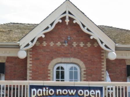 Gable Frontispiece, Franklin House, 2008