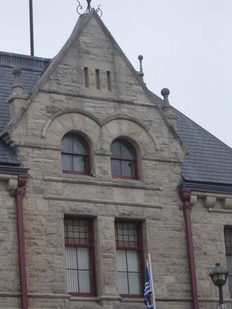 Detailed View, Pediment, Town Hall, 2007