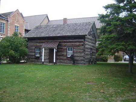 Log Cabin, Huron County Museum, 2007.