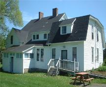 Back yard view of the building.; Province of New Brunswick, Heritage Branch
