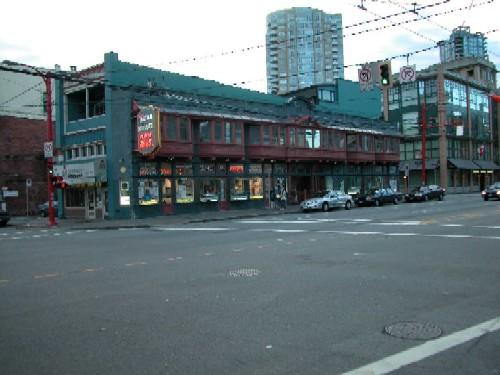 Pender Street facade