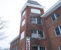 Élévation avant - détail de la tour centrale; City of Fredericton