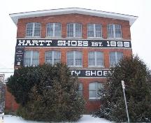 Élévation du nord qui montre un panneau peinturé
; City of Fredericton