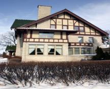 East elevation of Khartum Temple (J.H. Ashdown House), Winnipeg, 2006; Historic Resources Branch, Manitoba Culture, Heritage and Tourism, 2006