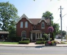 Of note is the lacy pierced verge board.; Beatrice Tam, 2008.