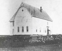 Government House shortly after it opened in 1877.; Government of Canada, Parks Canada, B.G. 1.
