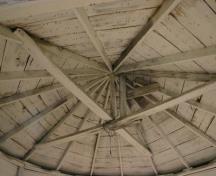 Detail of the Strathclair Agricultural Society Bandstand, Strathclair, 2009; Historic Resources Branch, Manitoba Culture, Heritage and Tourism, 2009