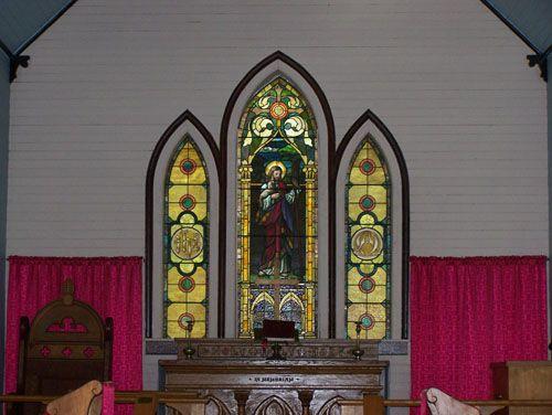 Stained glass window