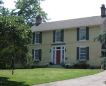 Of note is the symmetrical facade.; Beatrice Tam, 2008.