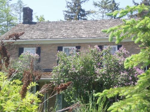 Detailed view of roof, 883 Doon Village Road, 2008