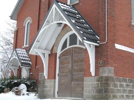 Entrance, Ebenezer United Church, 2008