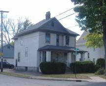 Brookfield-Cupido House on Division Street; Photo taken by Callie Hemsworth, Brock University, 2007